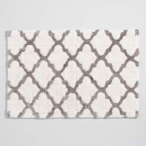 พรมเช็ดเท้าผ้าฝ้ายแท้พรมปูพื้นห้องน้ำทนทาน - Product Image 3