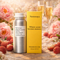 Huile parfumée pour diffuseur d'air froid Litchi & Pivoine, pour diffuseurs sans eau, parfum longue durée, systèmes de parfumage, marque privée