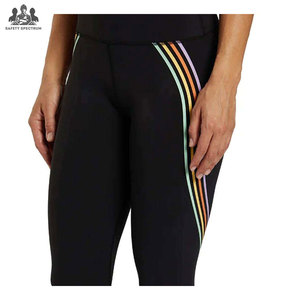 Leggings de yoga pour femmes, vêtements décontractés tendance, taille élastique de haute qualité, respirant, polyester/nylon écologique, pantalon pour - Product Image 4