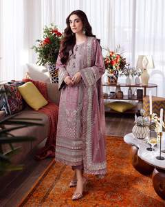 Vestido Formal de Trabajo para Mujer, Moderno, Excelente Calidad, Último Modelo 2025-2026, Salwar Kameez de Algodón para Fiesta 01189 - Product Image 3
