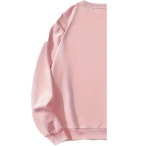 เสื้อสเวตเชิ้ตผู้หญิงแบบเป็นมิตรต่อสิ่งแวดล้อม ระบายอากาศได้ดี กันลม ผลิตจากโพลีเอสเตอร์/ผ้าฝ้าย น้ำหนัก 340 กรัม เหมาะสำหรับฤดูหนาว คอกลม แขนยาวปกติ ปักลาย - Product Image 6