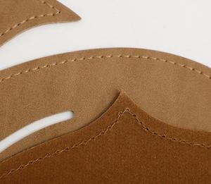 แผ่นรองจานหนังลายใบไม้ - Product Image 2