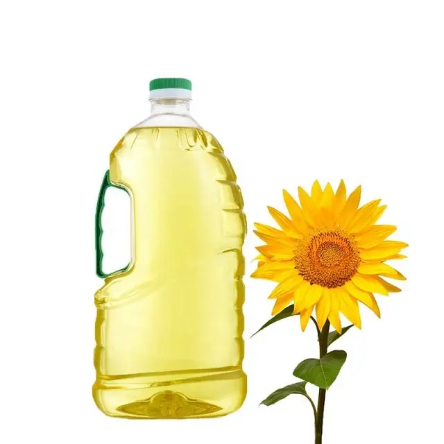 Olio da cucina biologico commestibile olio di estratto di semi di fiori di sole olio di girasole raffinato naturale puro al 100%