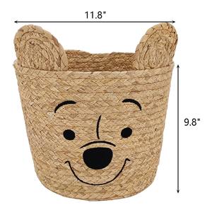 Cesta de Jacinto de Agua con Diseño de Unicornio, Cesta de Almacenamiento Hecha a Mano, Venta al por Mayor, Ecológica, Hecha en Vietnam - Product Image 2