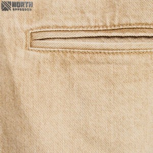 Veste en toile denim 100% coton pour hommes Veste en jean imprimée personnalisée avec logo brodé Streetwear Veste en jean pour hommes - Product Image 5