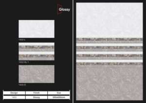 Carreaux muraux en céramique modernes 300x600mm pour salle de bain et cuisine, finition brillante ou mate, texture effet sucre, design mural intérieur luxueux - Product Image 4