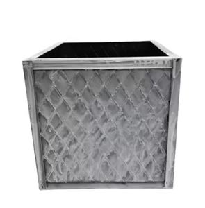 ที่ปลูกต้นไม้เหล็กทรงสี่เหลี่ยมสีดำแบบทันสมัยที่ปลูกต้นไม้ในบ้านในร่มทำด้วยมือปรับแต่งได้ตามต้องการ - Product Image 2