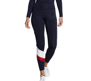 Collants pour femmes au look sportif Pantalon léger de haute technologie Vêtements équestres Leggings d'équitation personnalisés en gros - Product Image 4