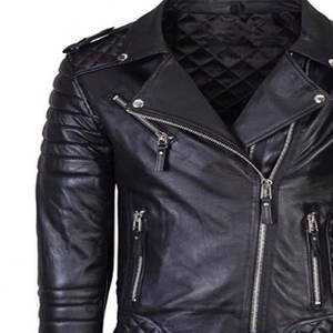 Chaqueta de cuero para hombre de último diseño con logotipo personalizado de manga larga a buen precio disponible para ropa informal chaqueta de cuero para hombre - Product Image 6