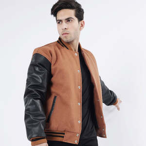 Adult Size Plain Letterman <b>Baseball</b> <b>Jackets</b> <b>for</b> <b>Men</b> Private Logo <b>Men</b> Clothing Winter Blank Varsity <b>Jacket</b> - Product Image 5
