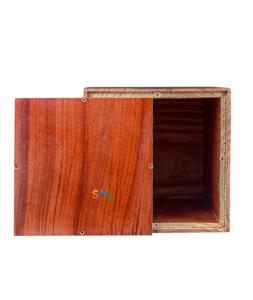 Urne funéraire artisanale pour les cendres humaines ou d'animaux domestiques Boîte à cendres en bois de haute qualité pour les cendres - Product Image 3