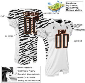 Uniforme de football américain personnalisé de haute qualité, haut classique pour l'entraînement sportif, sublimation, fabriqué au Pakistan, été - Product Image 5