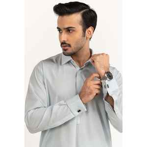 Costume de mariage bleu ciel SK-S23-020 de haute qualité, simple boutonnage, formel, pour affaires, vêtement de marié, fermeture boutonnée, braguette longue à boutons - Product Image 6