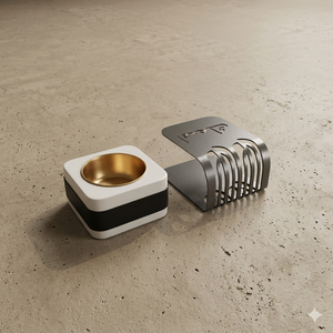 Quemador de incienso moderno, nueva tendencia, carcasa de Metal, madera, Mubkhar, logotipo personalizado, aroma de jengibre, quemador Bakhoor, uso religioso, tapón de anís estrellado - Product Image 1