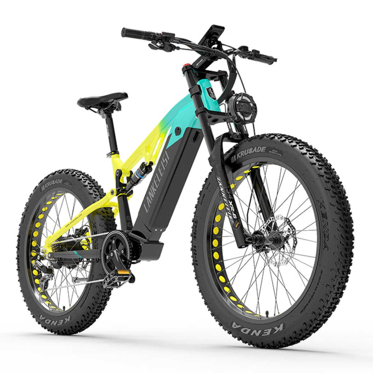 LANKELEISI RV800 Plus Electric Mountain Bike with Bafang Motor 48V