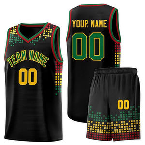 Usine de maillots de basket-ball personnalisés, vente en gros, uniformes d'équipe de haute qualité, cousus et brodés, vêtements de sport respirants en maille - Product Image 1