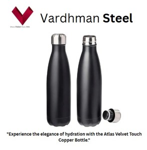 Suministro directo de fábrica de Atlas Velvet Touch botella de cobre de 650ML, experimente la elegancia de la hidratación con la botella de cobre de terciopelo. - Product Image 2