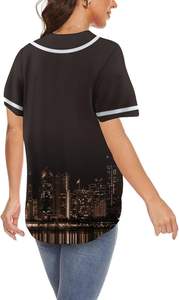 Maillot de Baseball personnalisé respirant Sublimation chemise d'équipe personnalisée élégant vêtements d'entraînement durables vêtements de sport jeunes hommes femmes - Product Image 2