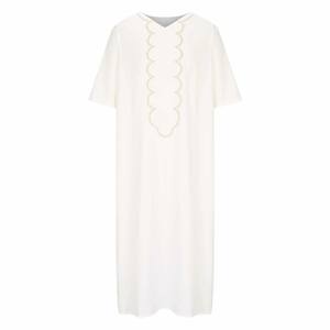 Top Qualité Vêtements Islamiques Hommes Jubba Thobe Caftan Coton Fabriqué Dubaï Qatar Arabe Mode Islamique Hommes Jubba - Product Image 6