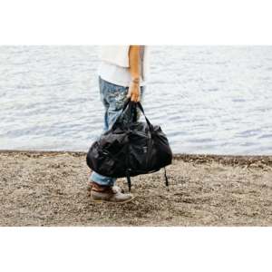 กระเป๋าบอสตันแบบพับได้ 40 ลิตร พร้อมช่องเก็บของและสายสะพายไหล่ - Product Image 2