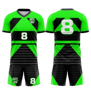 เสื้อฟุตบอลสำหรับผู้ชายเสื้อฟุตบอลแบบสั่งทำชุดฟุตบอลแบบระเหิด100% ผ้าโพลีเอสเตอร์ - Product Image 3