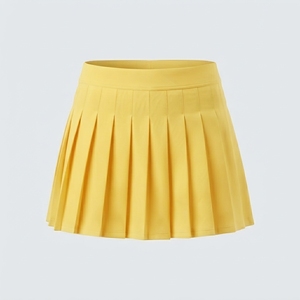 Lightweight High Quality Quick Dry Solid Colors Women Mini <b>Skirt</b> Custom Logo Design Casual OEM Service <b>Elastic</b> <b>Waist</b> Comfortable - Product Image 2