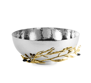 Bol rond en acier avec support Plat doré pour servir des aliments Pièce de table design polie Vaisselle faite à la main Vente à chaud - Product Image 2