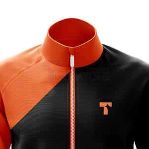 Chaqueta Deportiva para Hombre de Primera Calidad, Cuello Alto, Cierre de un Solo Botón, 100% Poliéster, Ligera, de Secado Rápido para Invierno - Product Image 4