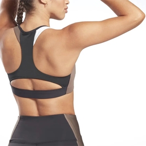 Soutien-gorge de sport pour femmes, haut de gamme, respirant, sans couture, réversible, pour la course à pied, la salle de sport, le yoga, personnalisable à l'avant, disponible en tailles plus grandes - Product Image 3