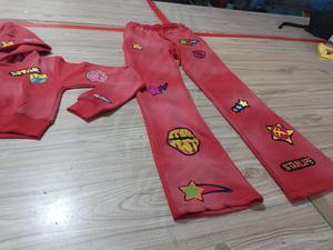 High Quality Custom Logo Printed Casual Sweatpants and <b>Zip</b>-Up Hoodie Set Sun Fade Wash Vintage <b>Jogger</b> Sweatsuit Unisex - Product Image 4