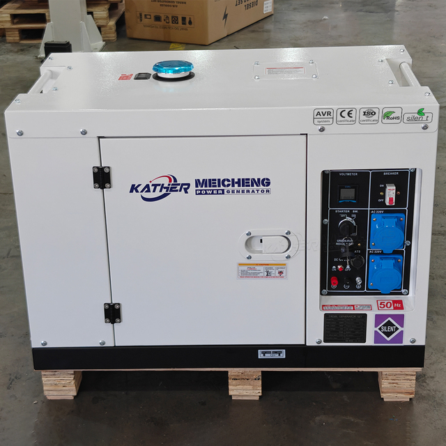 KATHER Generator Diesel 5KVA 10KVA 12KVA 15KVA 20KVA Genset 50HZ 60HZ Silent Diesel Generators Set 5KW 8KW 10KW 12KW Generadores