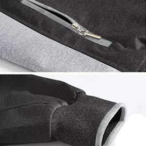 เสื้อกีฬาโพลีเอสเตอร์ระบายอากาศลายทางแบบคลาสสิกสำหรับทุกเพศเสื้อแจ็กเก็ตกางเกงเหงื่อกางเกงสเวตเตอร์แบบปะต่อลำลองออกแบบสำหรับ - Product Image 5