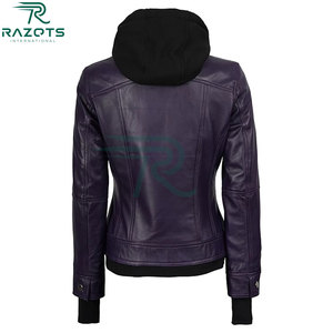 Nouvelle arrivée 2025 Veste en cuir pour femmes Veste en cuir de luxe - Product Image 6