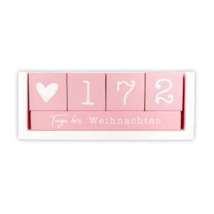 Calendrier de compte à rebours de Noël minimaliste en bois, style compteur de jours - Product Image 4