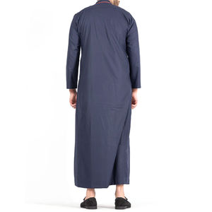 Nueva moda 2025 para hombre islámico Thobe personalizado de manga larga de talla grande ligero transpirable ropa de primavera - Product Image 2