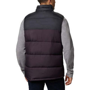 Chaquetas de hombre de calle alta de Pakistán Diseño de servicio OEM Personalizado Nueva llegada Contraste Color Impermeable Chaleco acolchado para hombre - Product Image 2