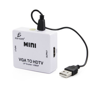 Nuevo Adaptador Convertidor de Señal Mini VGA a HDMI 1080P para TV, para Uso con Laptop - Product Image 4