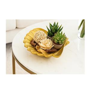 Bols décoratifs en métal plaqué or de luxe pour les événements Bols en métal argenté de concepteur de tendance mondiale pour la cuisine et la vaisselle en toute sécurité - Product Image 1