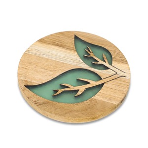 Posavasos de madera de resina hechos a mano elegantes para Decoración de mesa de suministro al por mayor perfectos para entretenimiento disponibles para exportación - Product Image 3