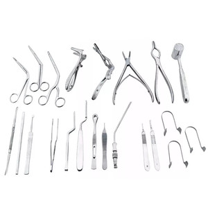 Système de stabilisation du dos nasal à flux d'air laminar pour septoplastie rhinochirurgicale complexe 23 pièces - Accès ostiometal - Outils ORL - Product Image 2