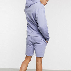 Ensembles de sport pour hommes, vêtements pour hommes, ensembles de survêtement courts en 2 pièces pour hommes, sweat-shirt surdimensionné et shorts slim, ensembles 2026 - Product Image 2