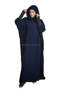 2024 Goedkoopste Moslim Vrouwen Abaya Met Hoodie Lange Mouw Vrouwen Grote Sjaal Gril Gebed Islamitische Vrouwen Jurk Kaftan Jilbab - Product Image 6