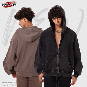 Sweats à capuche de qualité supérieure 300 GSM sweats unisexe en gros usine directe impression de Logo personnalisé en vrac vêtements de sport confortables - Product Image 5