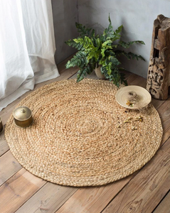 Alfombra de piso de precio competitivo, alfombra de algas marinas tejida a mano, alfombra de jacinto de agua para interiores de proveedor vietnamita - Product Image 2