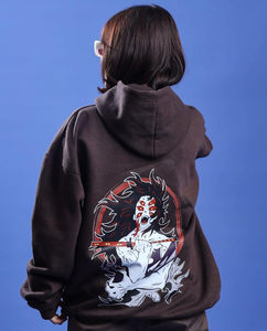 2025 Custom <b>Men's</b> Pullover <b>Hoodies</b> Casual Sports Outwear Sweatshirts Velour Crocheted Weave Hooded <b>Sleeveless</b> Plain Dyed Autumn - Product Image 2