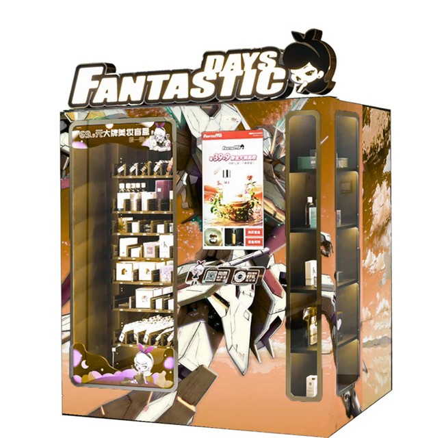 Building Block Toy Blind Box Vending Machine with Display Cabinet Suitable for Shopping Malls