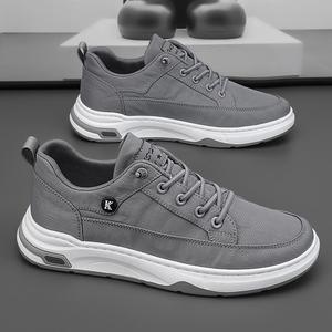 Nuevos zapatos deportivos casuales de otoño para hombre, sin cordones, resistentes al desgaste, para conducir, trabajar, combina con todo, zapatillas planas de moda para hombre - Product Image 3