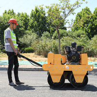 Compacteur à rouleaux manuel Mini compacteur de sol automatique FYL-S600