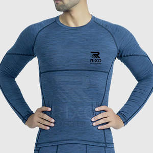 เสื้อรัดกล้ามเนื้อแห้งเร็วสำหรับผู้ชายเสื้อผ้าสำหรับใส่ออกกำลังกายในยิมเสื้อออกกำลังกายสำหรับผู้ชาย - Product Image 3