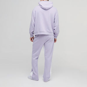 ชุดวอร์มผ้าฝ้าย100% สำหรับผู้ชายชุดกีฬาสำหรับฤดูหนาวขนาดใหญ่แบบกำหนดเอง - Product Image 4